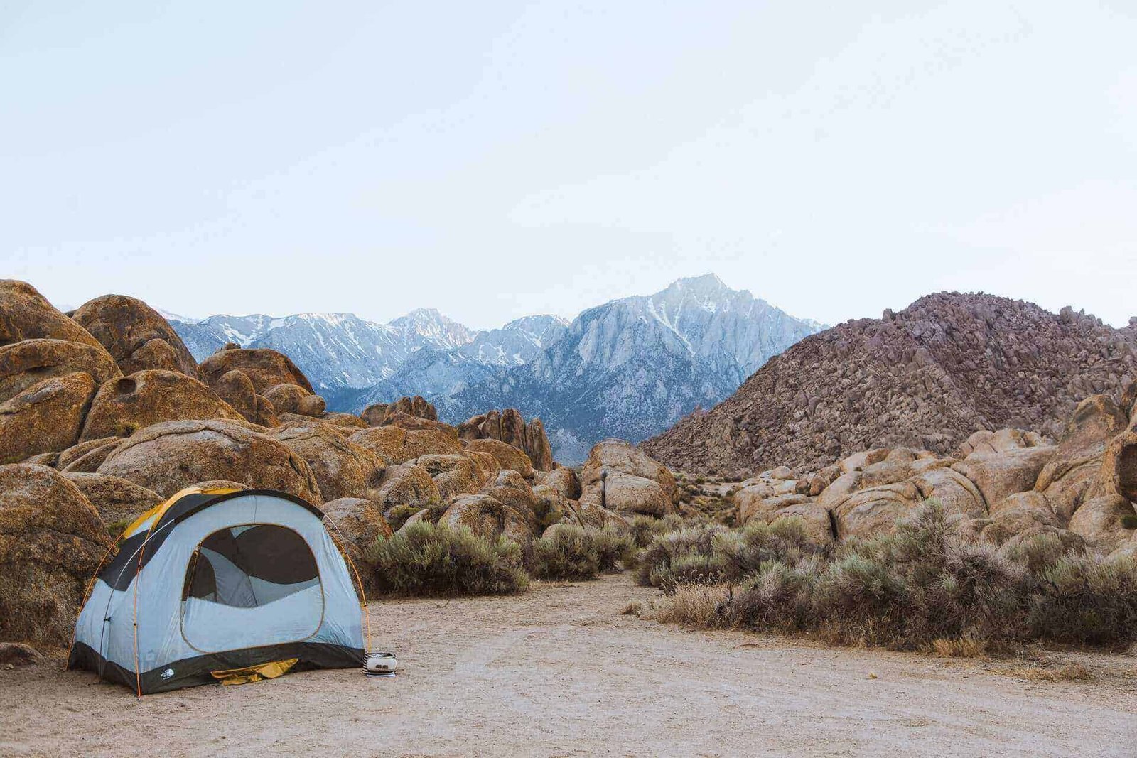 Camping in Peru